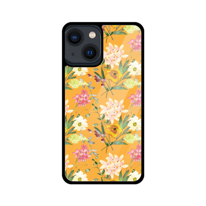 Golden Garden | Glass iPhone Case