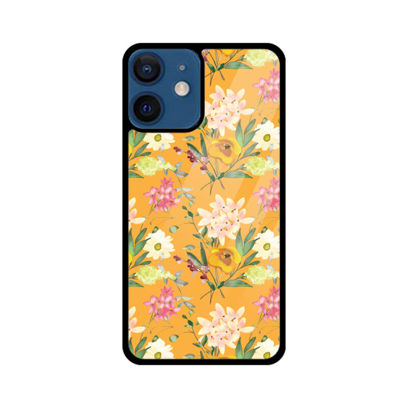 Golden Garden | Glass iPhone Case