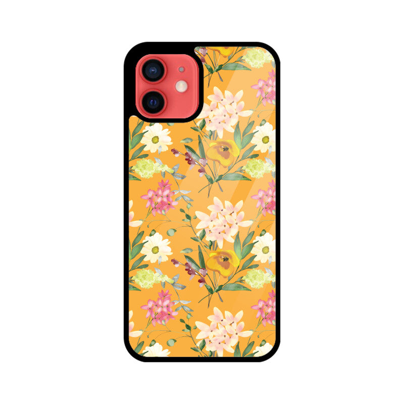 Golden Garden | Glass iPhone Case