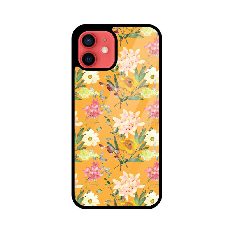 Golden Garden | Glass iPhone Case