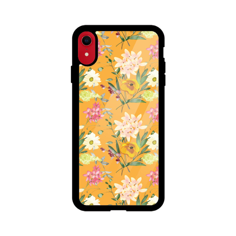 Golden Garden | Glass iPhone Case