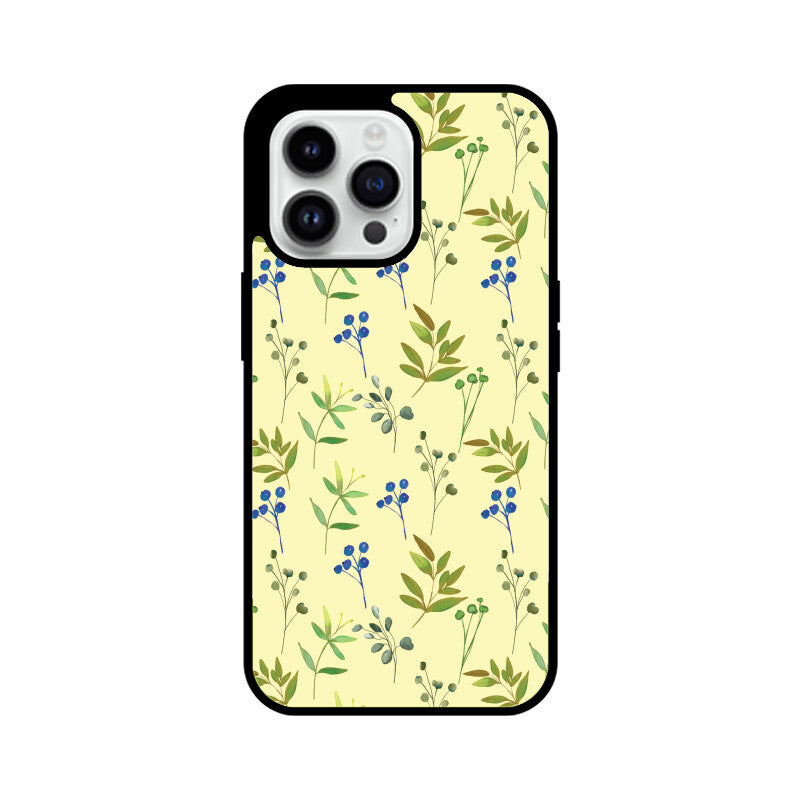 Lime Berries | Glass iPhone Case