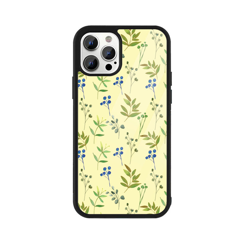 Lime Berries | Glass iPhone Case