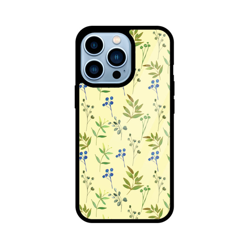 Lime Berries | Glass iPhone Case