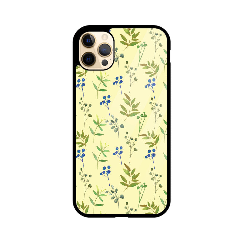 Lime Berries | Glass iPhone Case