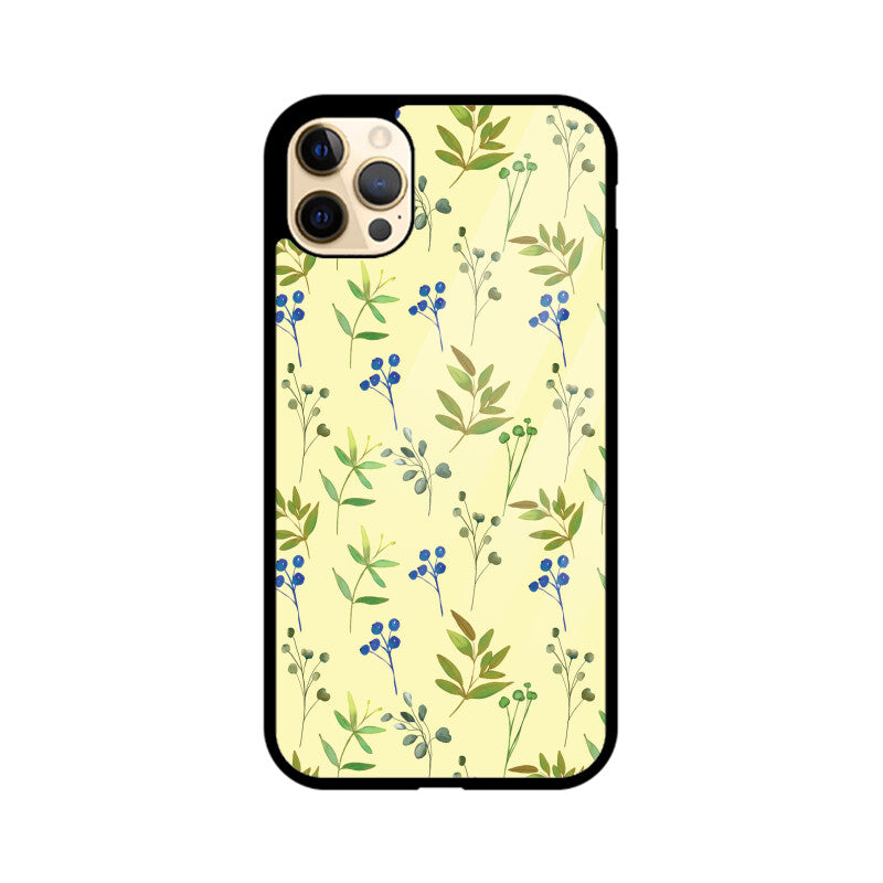 Lime Berries | Glass iPhone Case