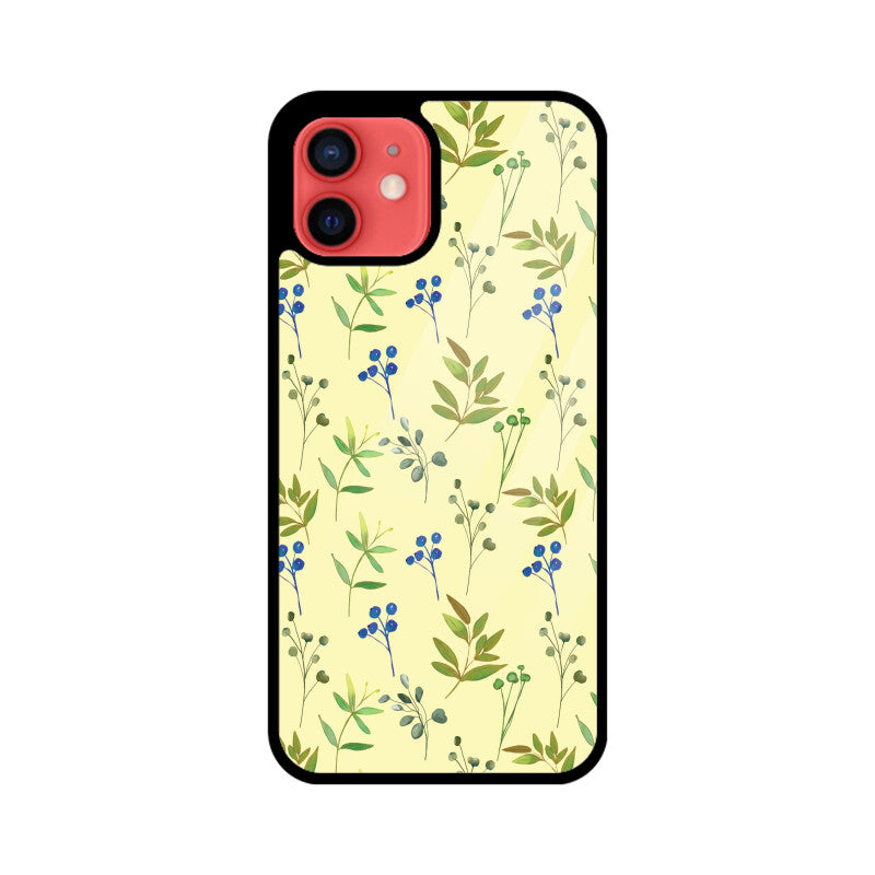 Lime Berries | Glass iPhone Case