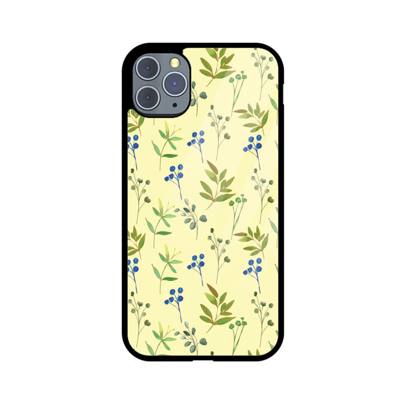 Lime Berries | Glass iPhone Case