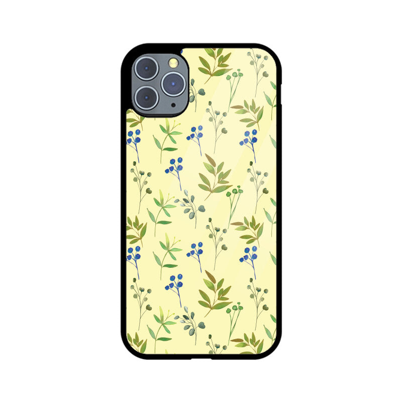 Lime Berries | Glass iPhone Case