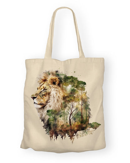 Wild Echoes - Lion Spirit | Tote Bag