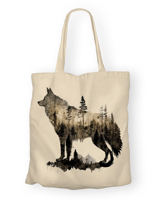 Wild Echoes - Wolf Spirit | Tote Bag