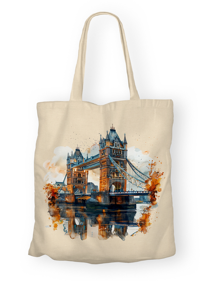 Twilight Tower Bridge | Tote Bag