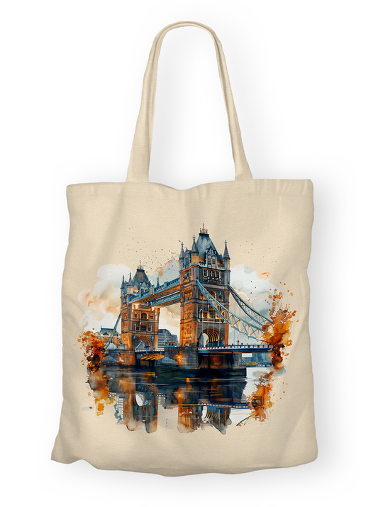 Twilight Tower Bridge | Tote Bag