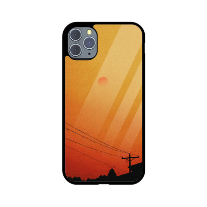 Sky on Fire | Glass iPhone Case