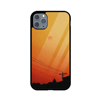 Sky on Fire | Glass iPhone Case