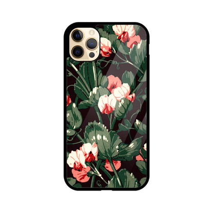 Crimson Harmony | Glass iPhone Case