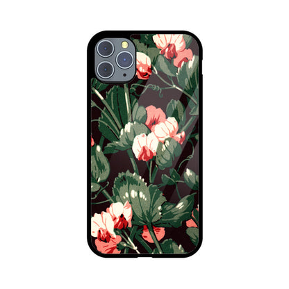 Crimson Harmony | Glass iPhone Case