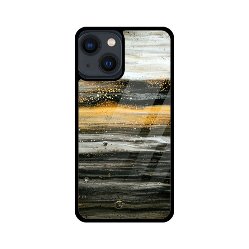 Golden Haze | Glass iPhone Case