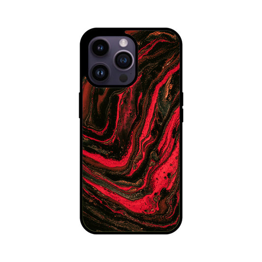Scarlet Blaze | Glass iPhone Case