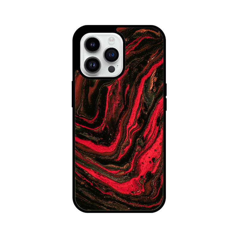 Scarlet Blaze | Glass iPhone Case