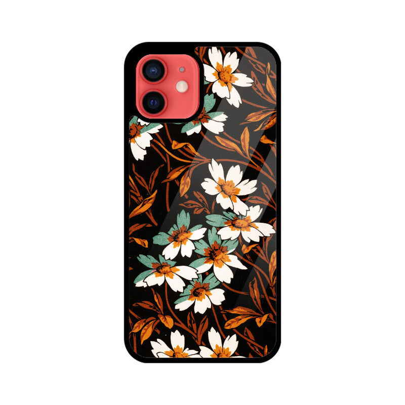 Papaya Petals | Glass iPhone Case
