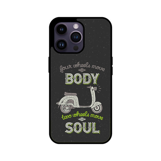 Retro Ride (Dark) | Glass iPhone Case