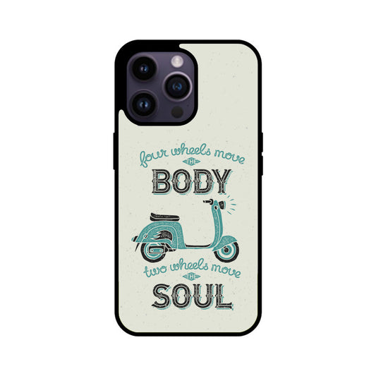 Retro Ride (Light) | Glass iPhone Case