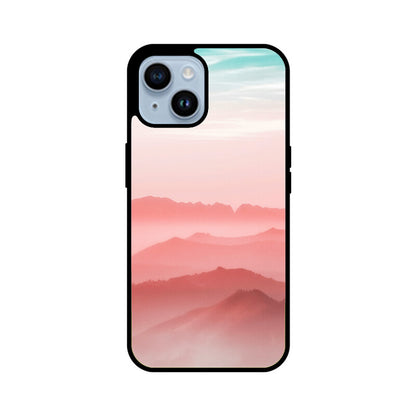 Morning Misty Blush | Glass iPhone Case