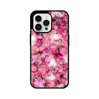 Magenta Marble | Glass iPhone Case