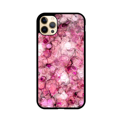 Magenta Marble | Glass iPhone Case