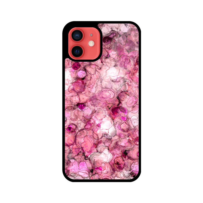 Magenta Marble | Glass iPhone Case