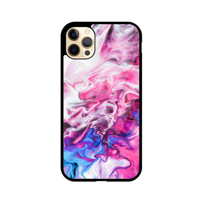 Mystical Marbling | Glass iPhone Case
