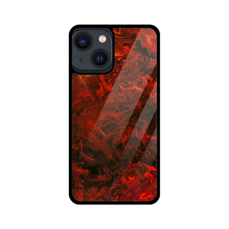 Red Rage | Glass iPhone Case