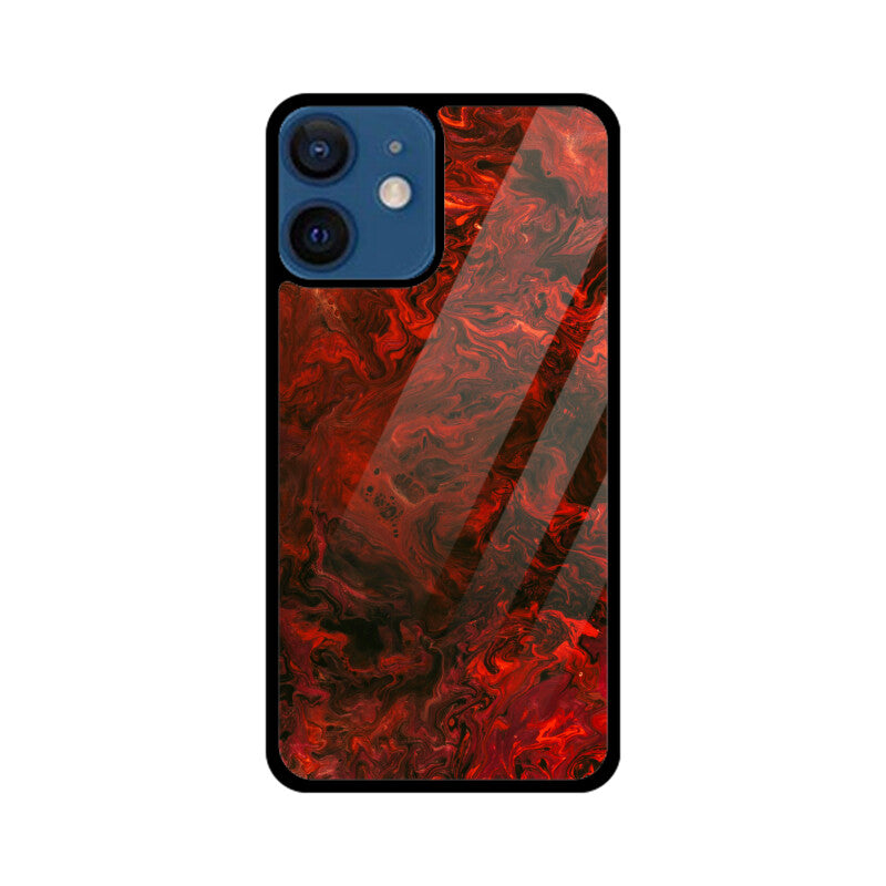 Red Rage | Glass iPhone Case