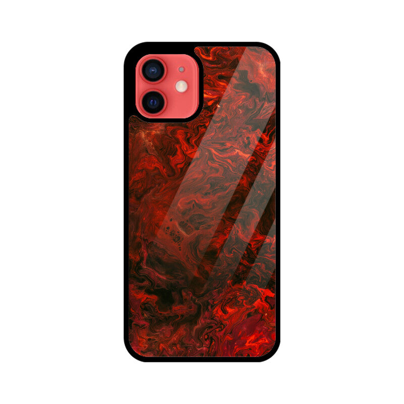 Red Rage | Glass iPhone Case