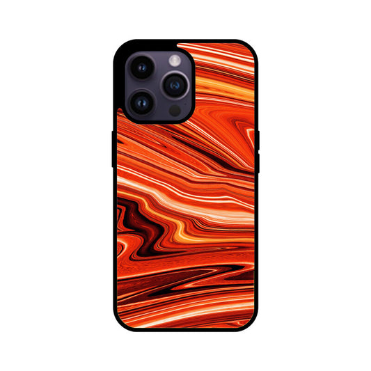 Ember Waves | Glass iPhone Case