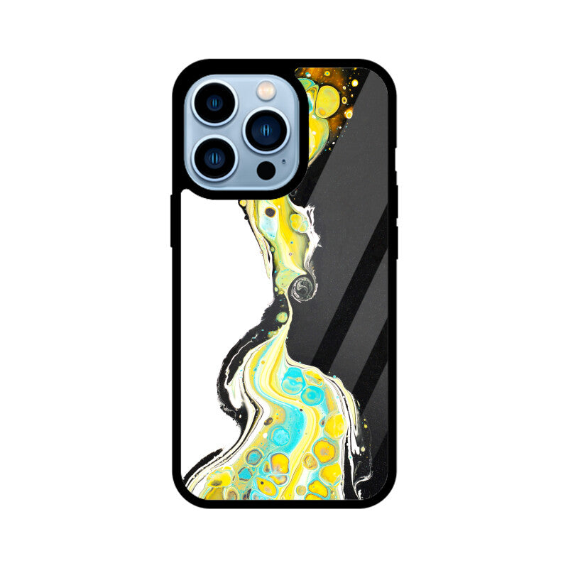 Cosmic Stream | Glass iPhone Case