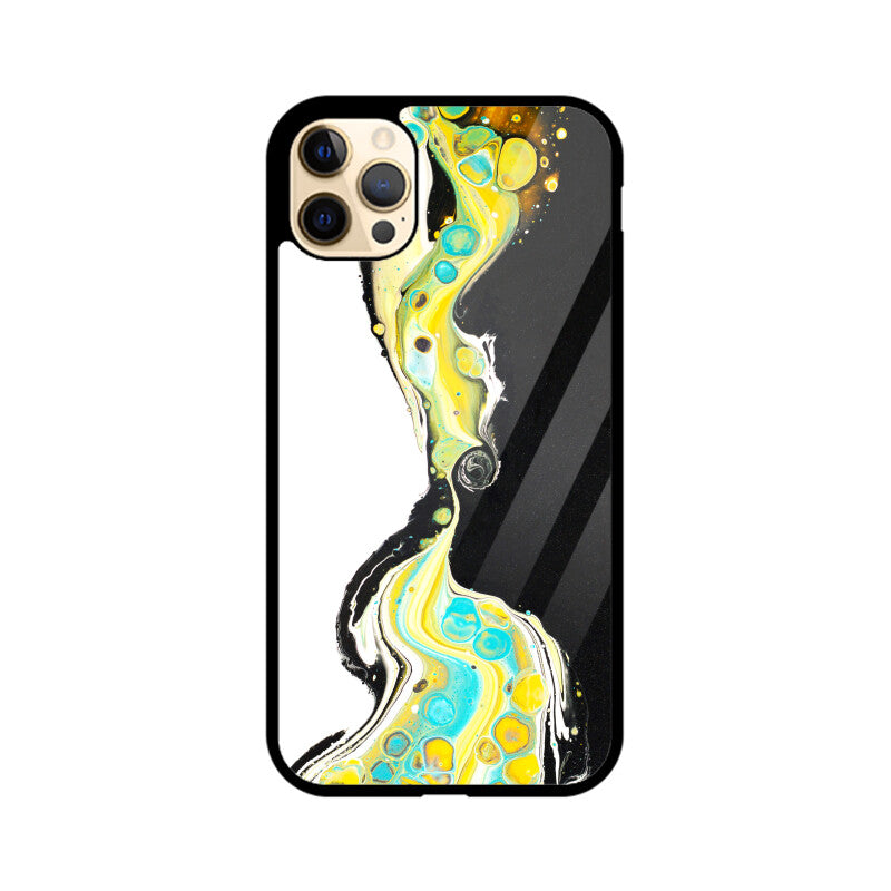 Cosmic Stream | Glass iPhone Case