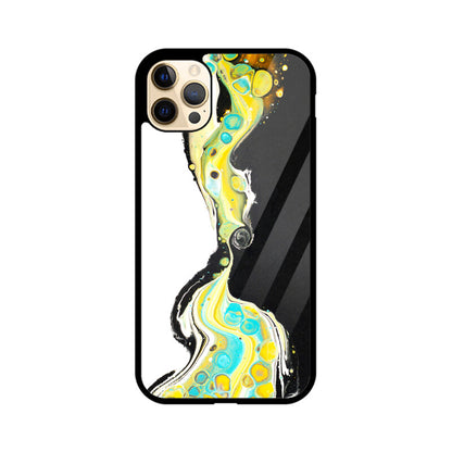 Cosmic Stream | Glass iPhone Case