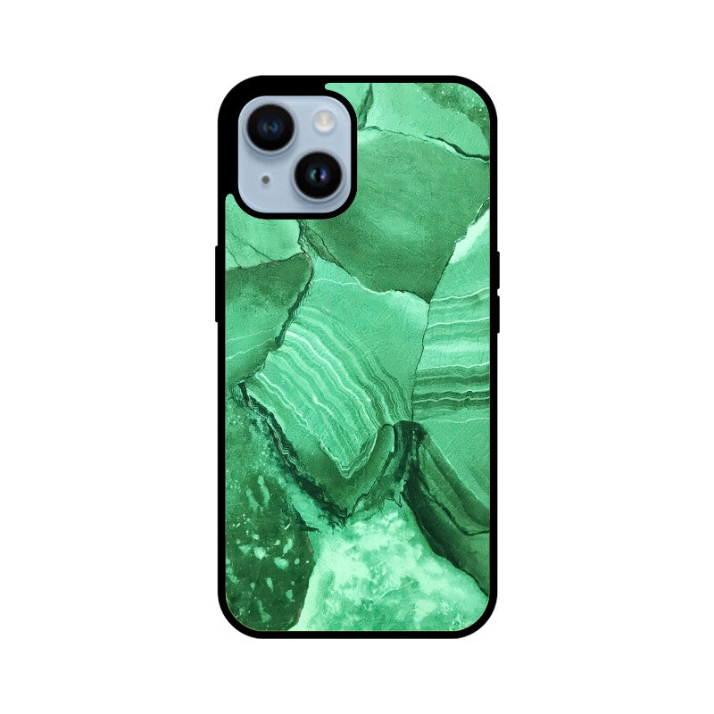 Jade Fracture | Glass iPhone Case