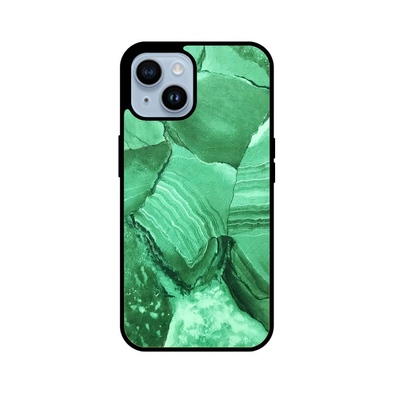 Jade Fracture | Glass iPhone Case