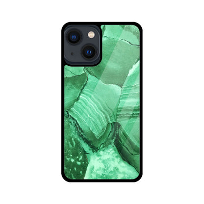 Jade Fracture | Glass iPhone Case