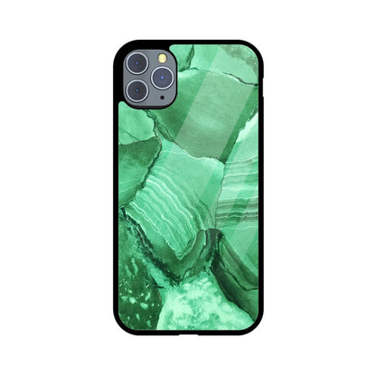 Jade Fracture | Glass iPhone Case
