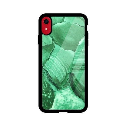 Jade Fracture | Glass iPhone Case