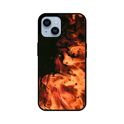 Strokes of Fire | Glass iPhone Case