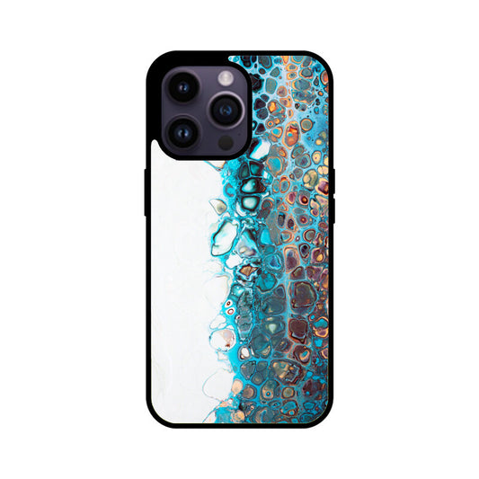 Aquatic Cells | Glass iPhone Case