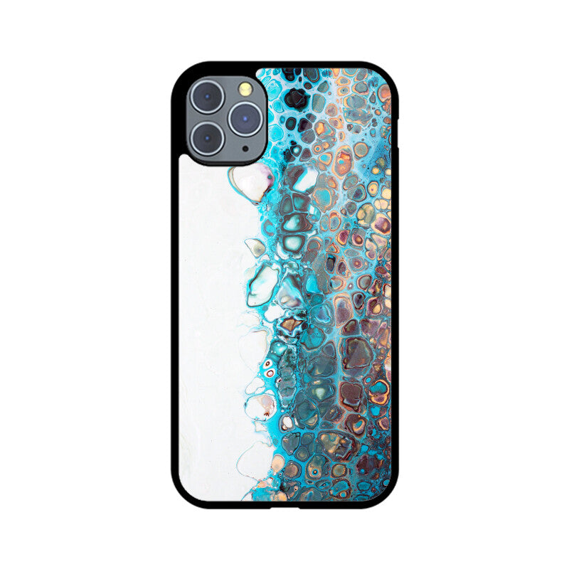 Aquatic Cells | Glass iPhone Case