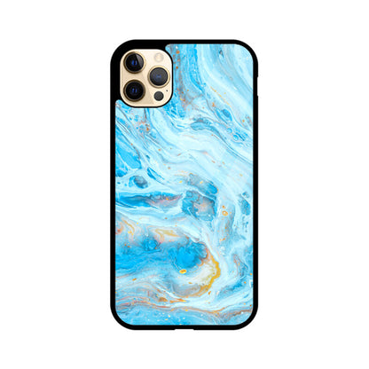 Azure Drift | Glass iPhone Case