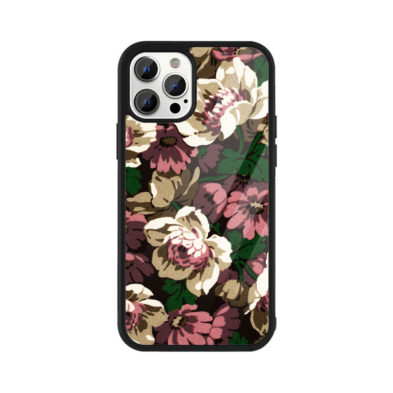 Twilight Blooms | Glass iPhone Case