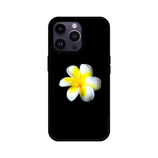 Frangipani Solitude | Glass iPhone Case
